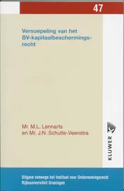 Omslag van Versoepeling van het BV-kapitaalbeschermingsrecht