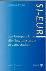 Omslag van Een Europese Unie