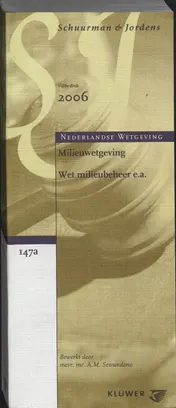 Omslag van Milieuwetgeving