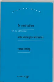 Omslag van De particuliere arbeidsongeschiktheidsverzekering