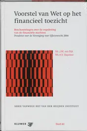 Omslag van Voorstel van Wet op het financieel toezicht