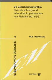 Omslag van De Detacheringsrichtlijn