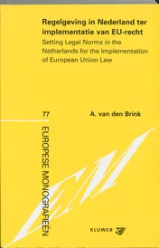 Omslag van Regelgeving in Nederland ter implementatie van EU-recht
