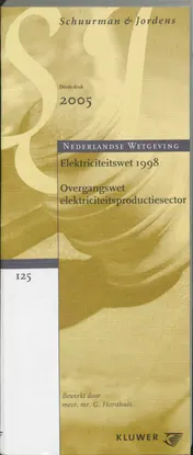 Omslag van Elektriciteitswet 1998