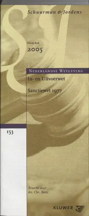 Omslag van In-en Uitvoerwet/Sanctiewet 1977