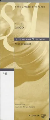 Omslag van Mijnbouwwet