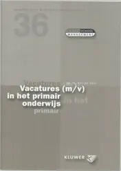 Omslag van Vacatures (m/v) in het primair onderwijs