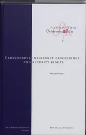Omslag van Cross-Border Insolvency Proceedings and Security Rights