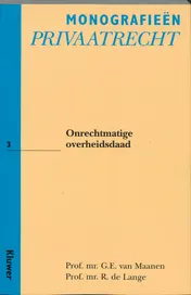 Omslag van Onrechtmatige overheidsdaad