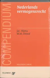 Omslag van Compendium van het Nederlands vermogensrecht