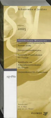 Omslag van Overeenkost Europese Economische Ruimte (EER)