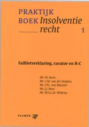 Omslag van 1 Faillietverklaring curator en R - C