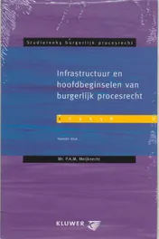 Omslag van Infrastructuur en hoofdbeginselen van burgerlijk procesrecht