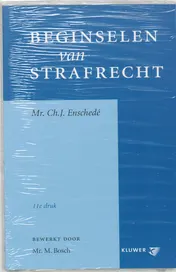 Omslag van Beginselen van strafrecht