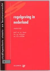Omslag van Regelgeving in Nederland