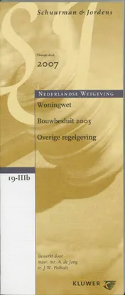 Omslag van Woningwet