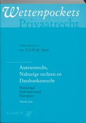 Omslag van Auteursrecht, Naburige rechten en Databankenrecht