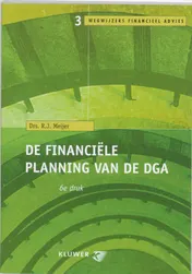 Omslag van De financiële planning van de dga