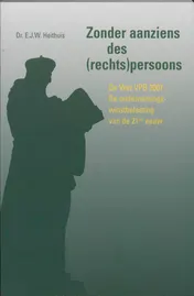 Omslag van Zonder aanzien des (rechts)persoons
