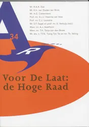 Omslag van Voor de Laat de Hoge Raad