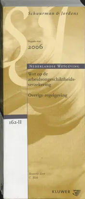 Omslag van Wet Arbeidsongeschiktheidsverzekering