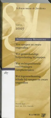 Omslag van Wet Rampen en Zware Ongevallen E.A.