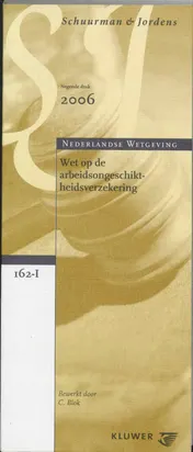 Omslag van Wet op de arbeidsongeschiktheidsverzekering