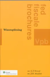 Omslag van Winstsplitsing