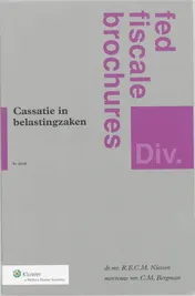 Omslag van Cassatie in belastingzaken