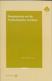 Omslag van Staatssteun en de Nederlandse rechter