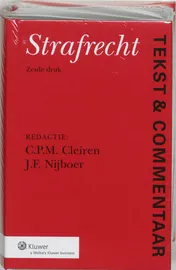 Omslag van Strafrecht