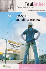 Omslag van (M/V) in zakelijke teksten