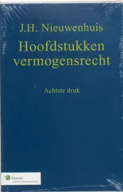 Omslag van Hoofdstukken vermogensrecht