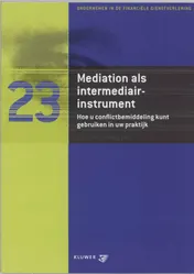 Omslag van Mediation als intermediair-instrument