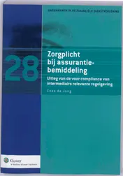 Omslag van Zorgplicht bij assurantiebemiddeling