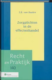 Omslag van Zorgplichten in de effectenhandel
