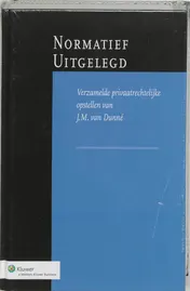 Omslag van Normatief Uitgelegd