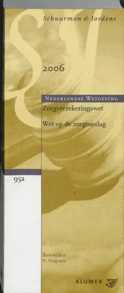 Omslag van Zorgverzekeringswet