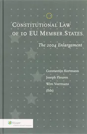 Omslag van Constitutional Law of 10 EU Member States