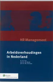 Omslag van Arbeidsverhoudingen in Nederland