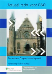 Omslag van De nieuwe Zorgverzekeringswet