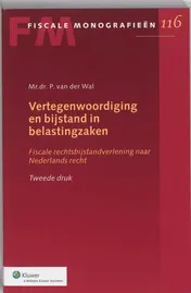 Omslag van Vertegenwoordiging en bijstand in belastingzaken