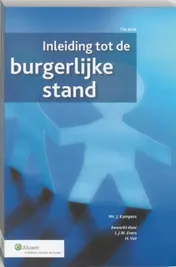 Omslag van Inleiding tot de burgerlijke stand