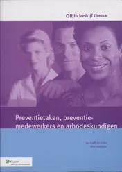 Omslag van Preventietaken, preventiemedewerkers en arbodeskundigen