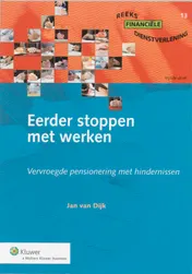 Omslag van Eerder stoppen met werken
