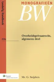 Omslag van Overheidsprivaatrecht