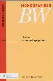 Omslag van Order- en toonderpapieren