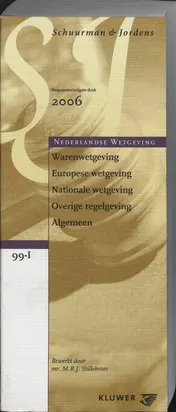 Omslag van Warenwetgeving