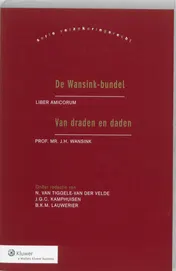 Omslag van De Wansink-bundel