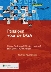 Omslag van Pensioen voor de DGA